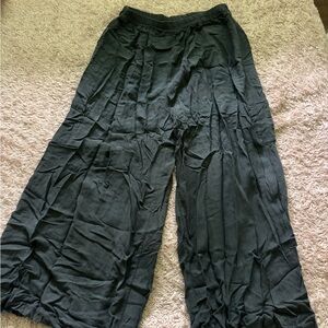 Dark grey Wide-Leg Pants